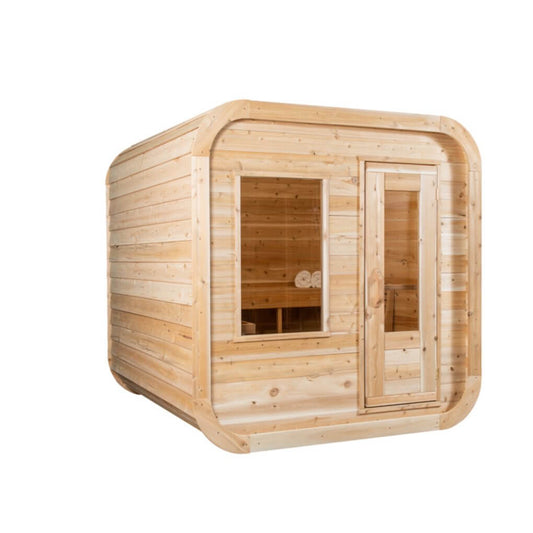 Luna CTC22LU Outdoor Dundalk Sauna by LeisureCraft™